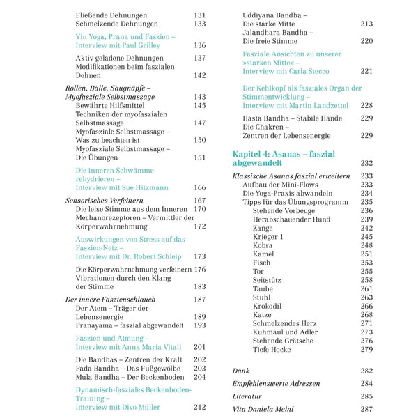 Le grand livre de yoga des fascias