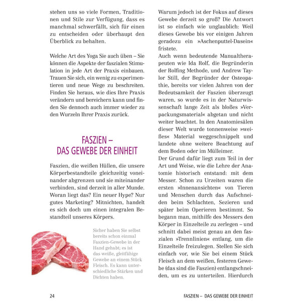 Le grand livre de yoga des fascias