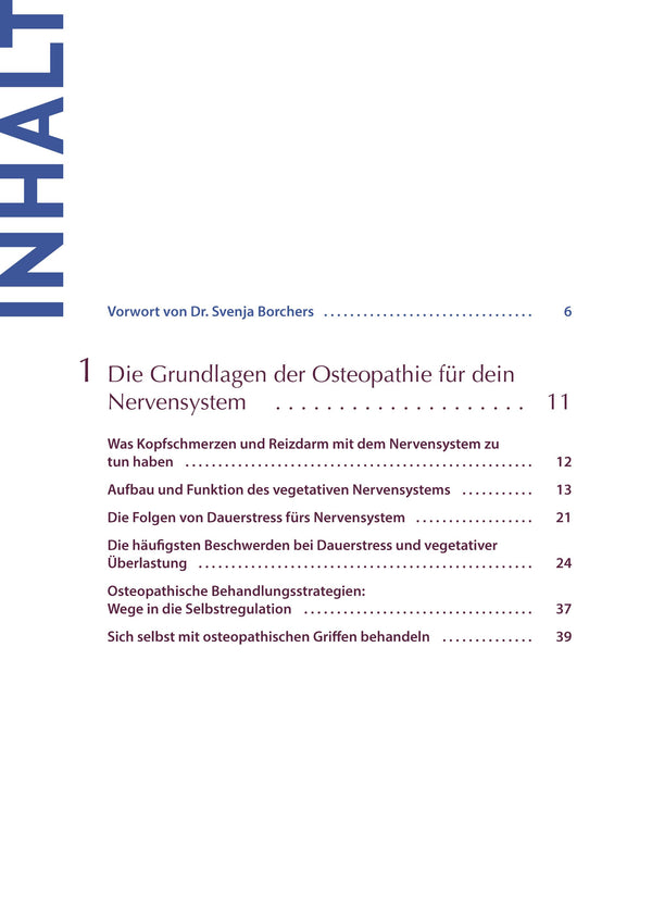 Osteopathy for Home - Nervous System
