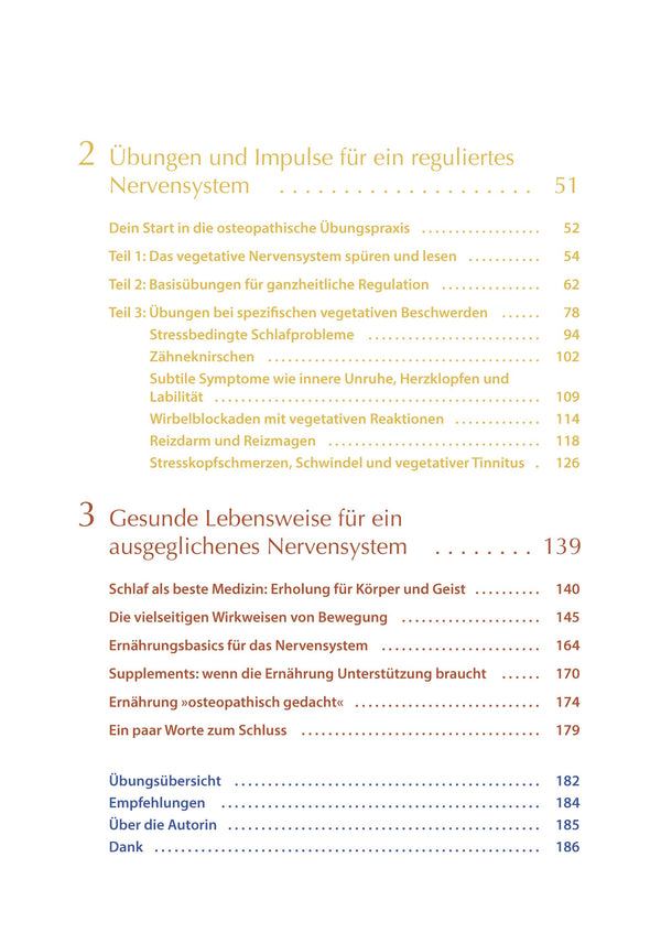 Osteopathy for Home - Nervous System