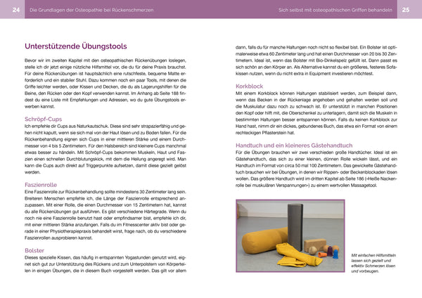 Ostéopathie pour la maison - Dos