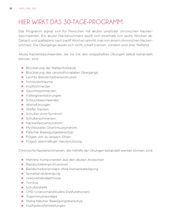 Nuque & épaules - sans douleur en 30 jours