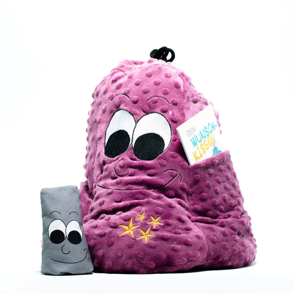 Ensemble souhaité composé d'un coussin souhaité et d'un coussin chauffant