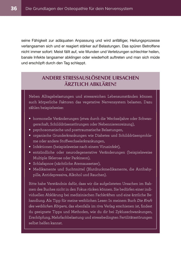 Osteopathy for Home - Nervous System