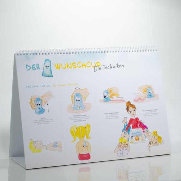 Cupping pour enfants - livre à genoux